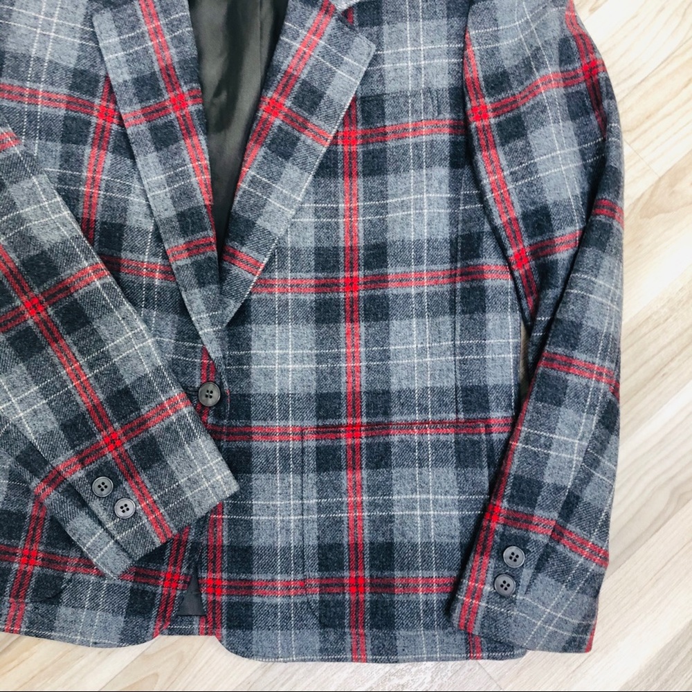 Pendleton Plaid Double Breasted Jacket Blazer Nwot - image 2